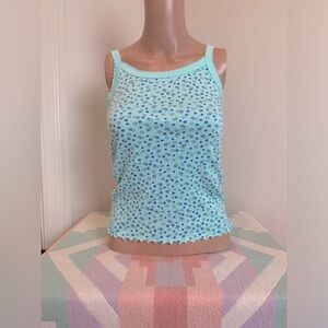 Y2k vibes floral tank top